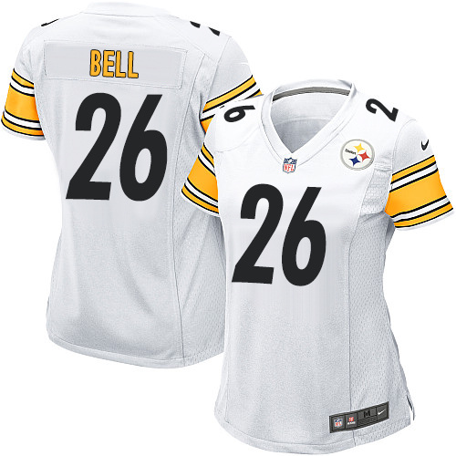 Women's Game Le'Veon Bell Nike Jersey White Road - #26 NFL Pittsburgh Steelers